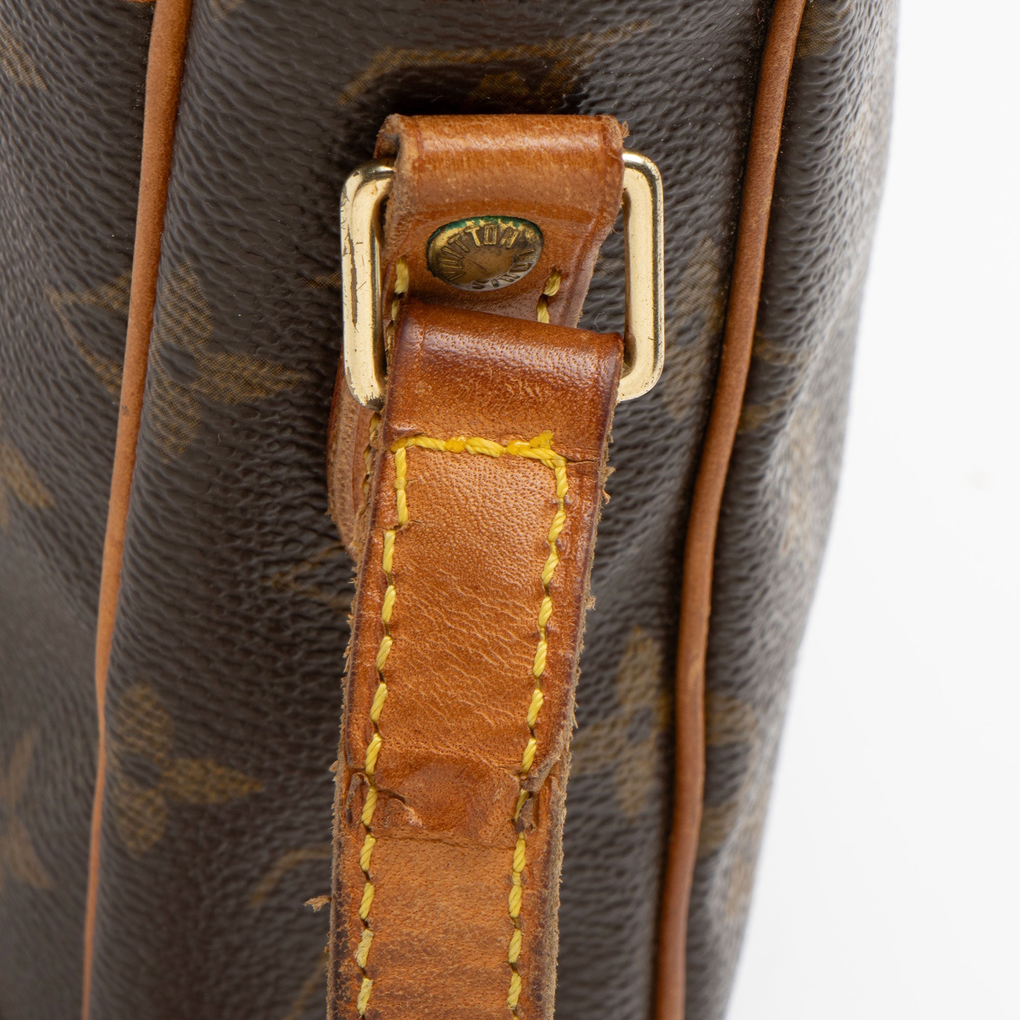 Louis Vuitton Vintage Monogram Canvas 90th Anniversary Danube Shoulder Bag (SHF-lb7Mad)