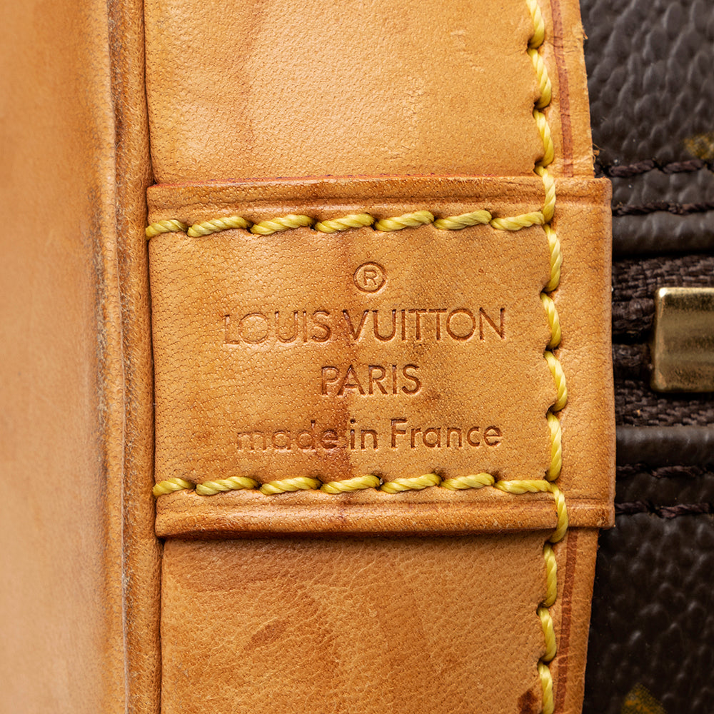 Louis Vuitton Vintage Monogram Canvas Alma PM Satchel - FINAL SALE (SHF-20140)
