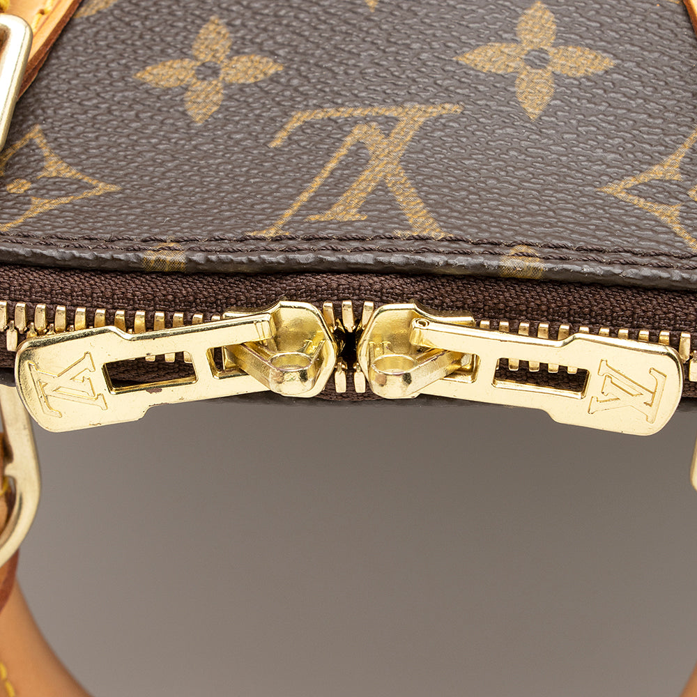 Louis Vuitton Vintage Monogram Canvas Alma PM Satchel (SHF-20475)