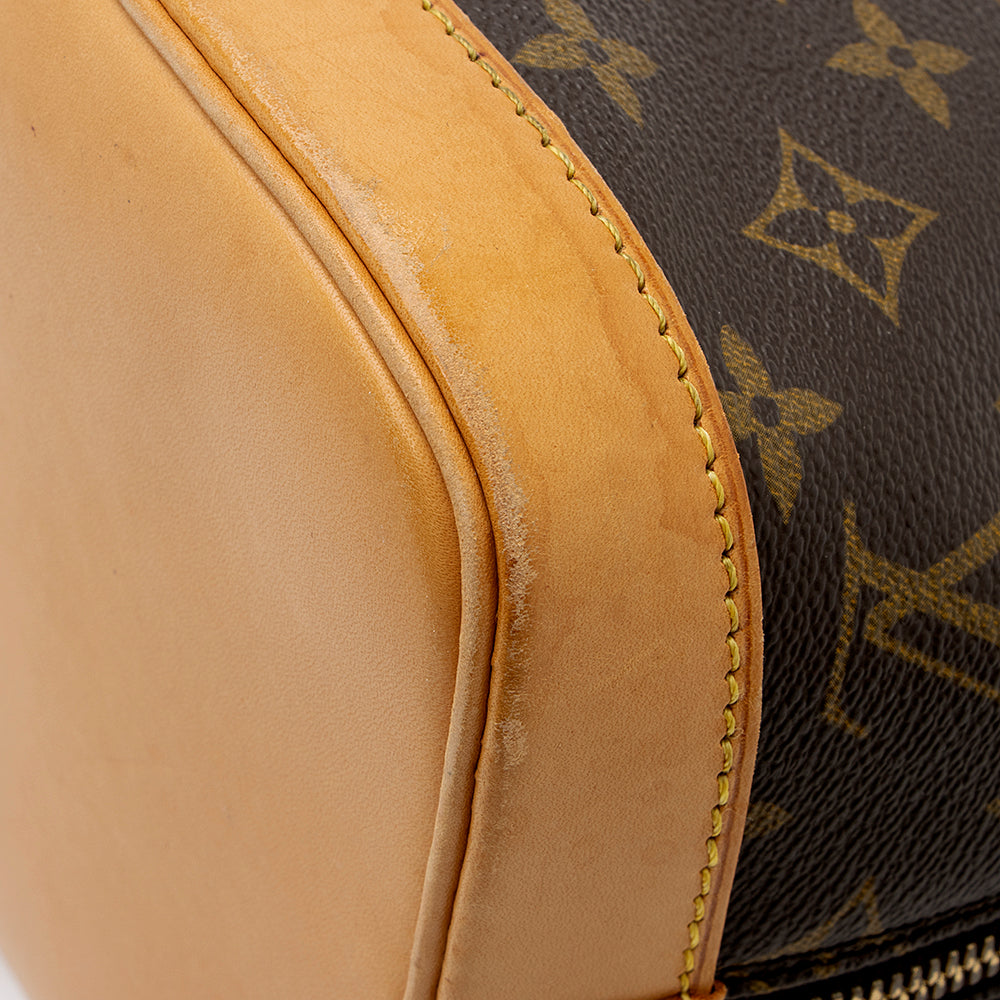 Louis Vuitton Vintage Monogram Canvas Alma PM Satchel (SHF-20942)