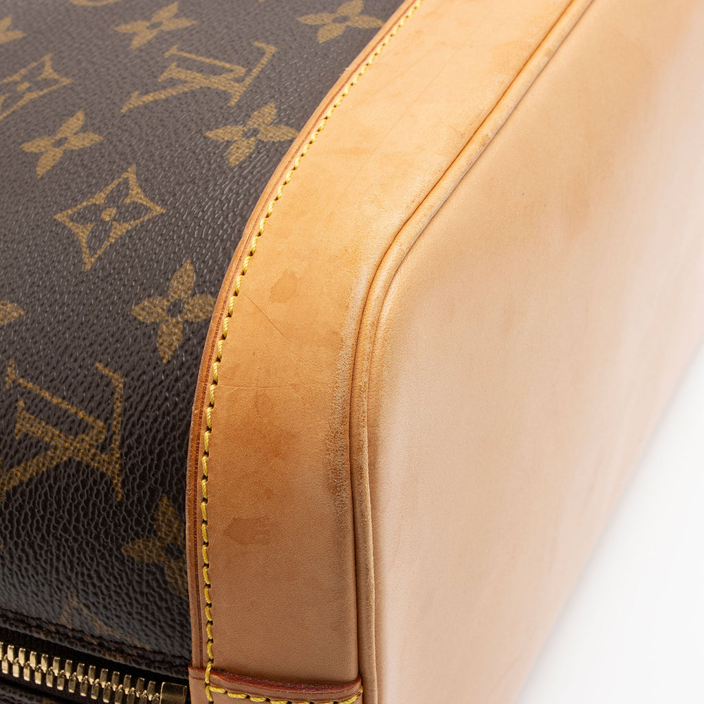 Louis Vuitton Vintage Monogram Canvas Alma PM Satchel (SHF-25edE1)