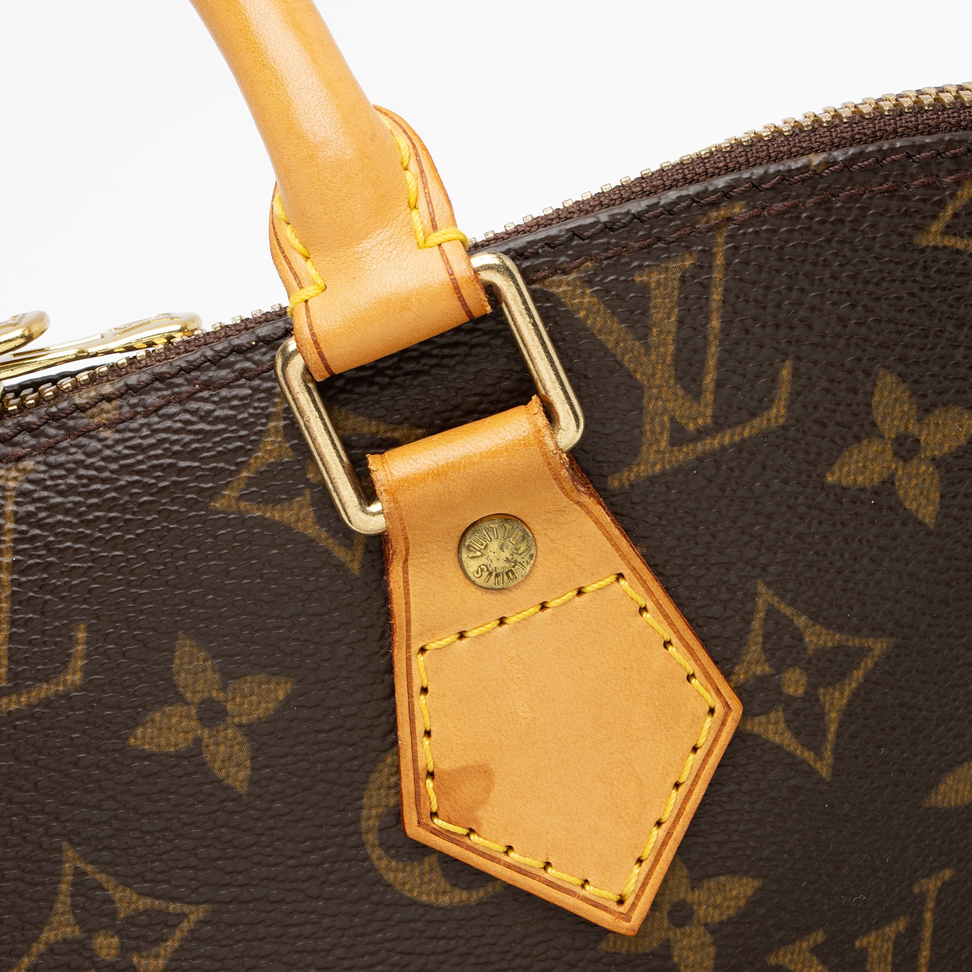 Louis Vuitton Vintage Monogram Canvas Alma PM Satchel (SHF-U8Ixq0)