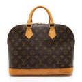 Louis Vuitton Vintage Monogram Canvas Alma PM Satchel (SHF-U8Ixq0)