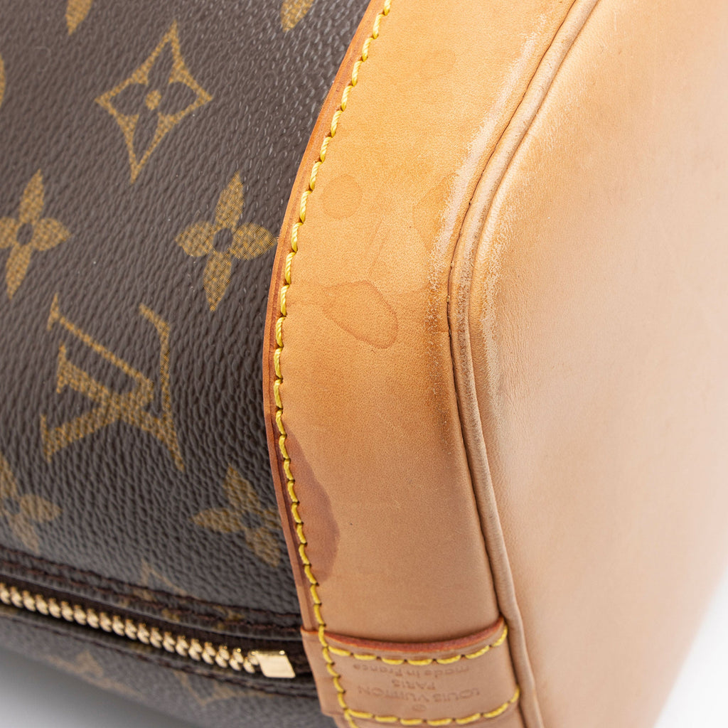 Louis Vuitton Vintage Monogram Canvas Alma PM Satchel