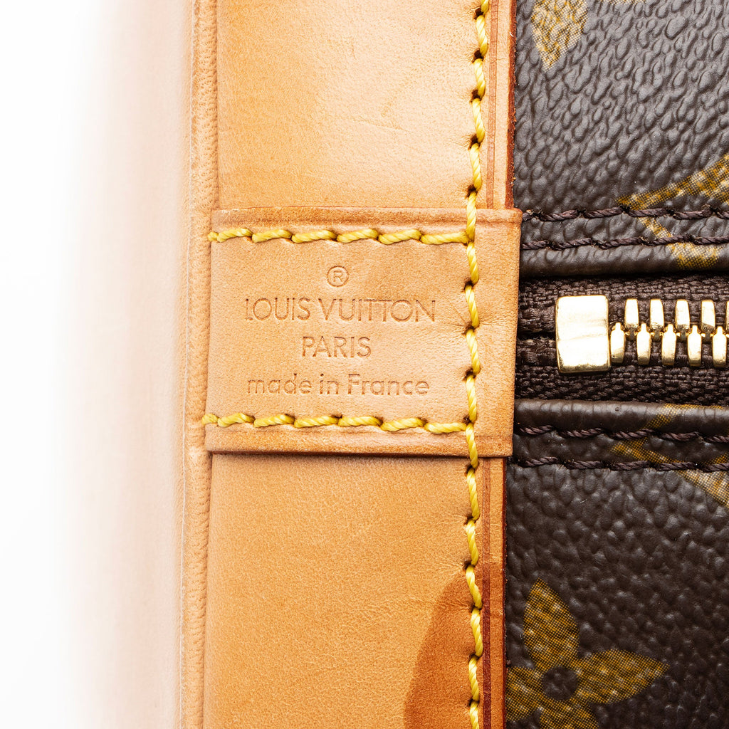 Louis Vuitton Vintage Monogram Canvas Alma PM Satchel
