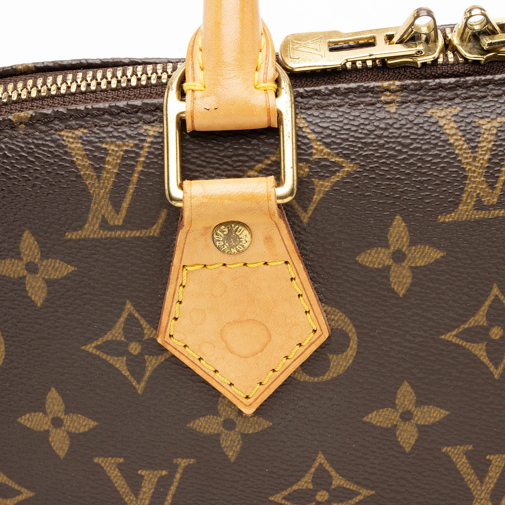 Louis Vuitton Vintage Monogram Canvas Alma PM Satchel