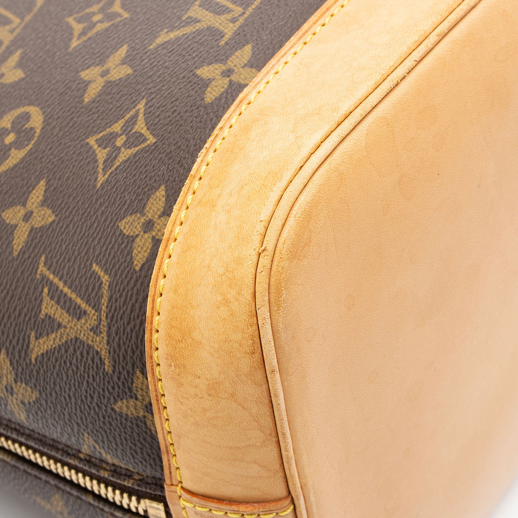 Louis Vuitton Vintage Monogram Canvas Alma PM Satchel