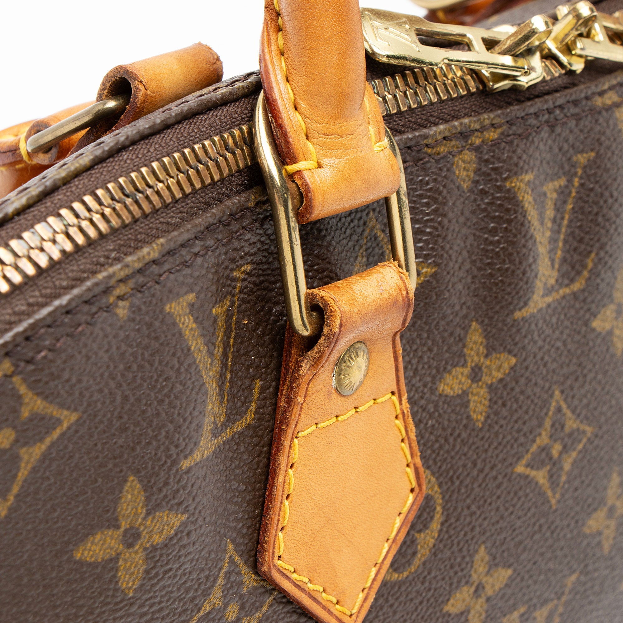Louis Vuitton Vintage Monogram Canvas Alma PM Satchel - FINAL SALE