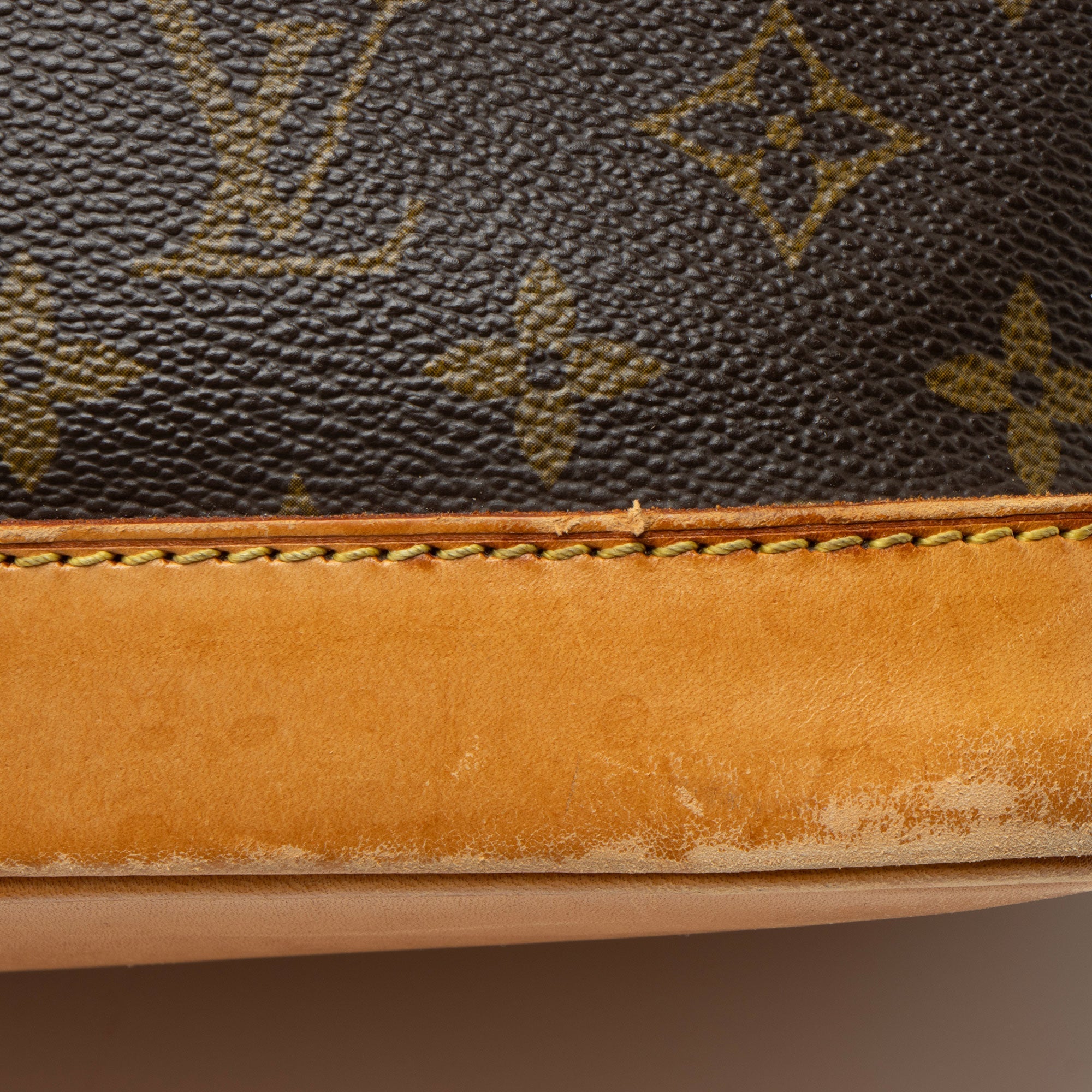 Louis Vuitton Vintage Monogram Canvas Alma PM Satchel