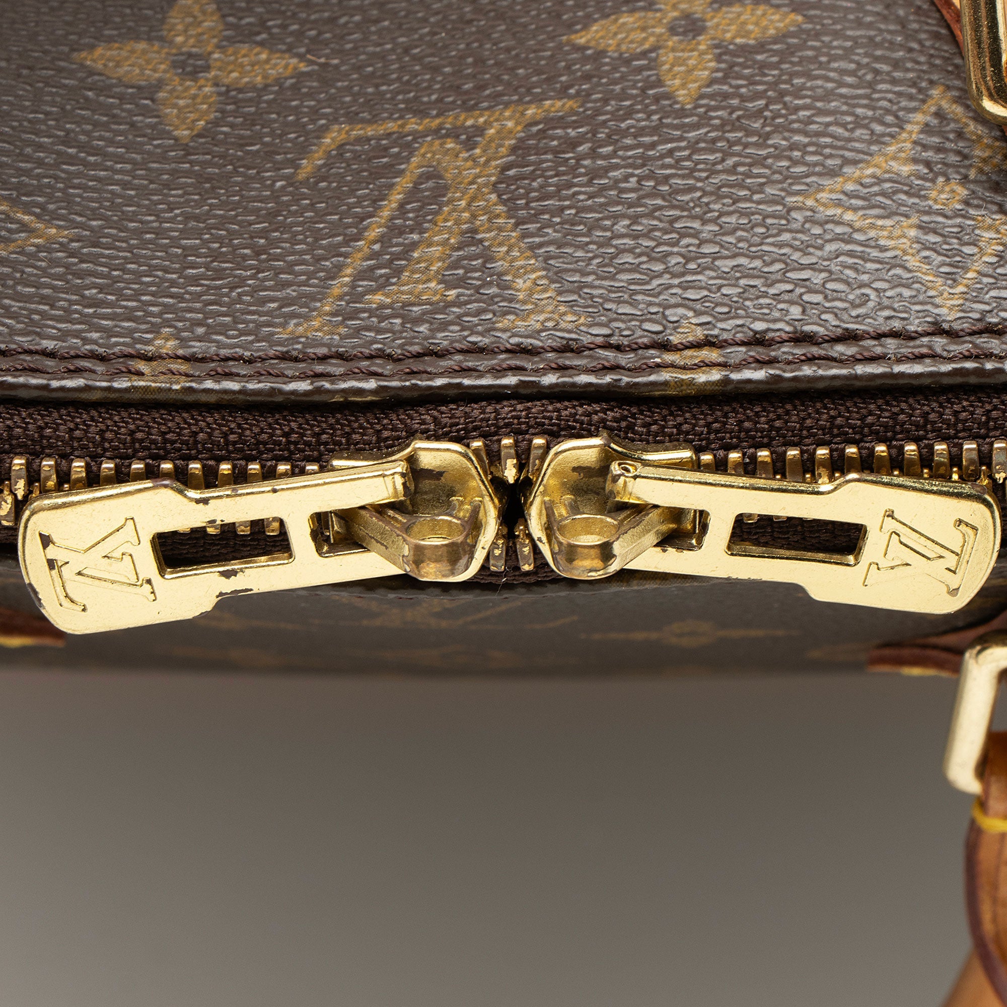 Louis Vuitton Vintage Monogram Canvas Alma PM Satchel