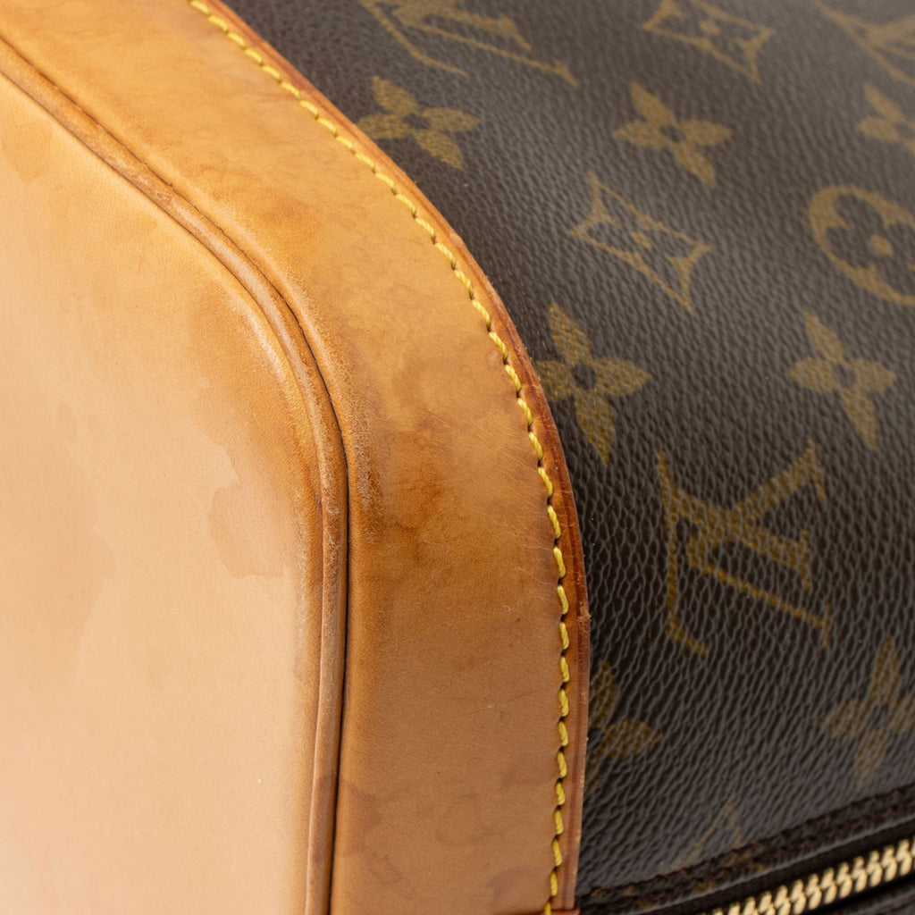 Louis Vuitton Vintage Monogram Canvas Alma PM Satchel