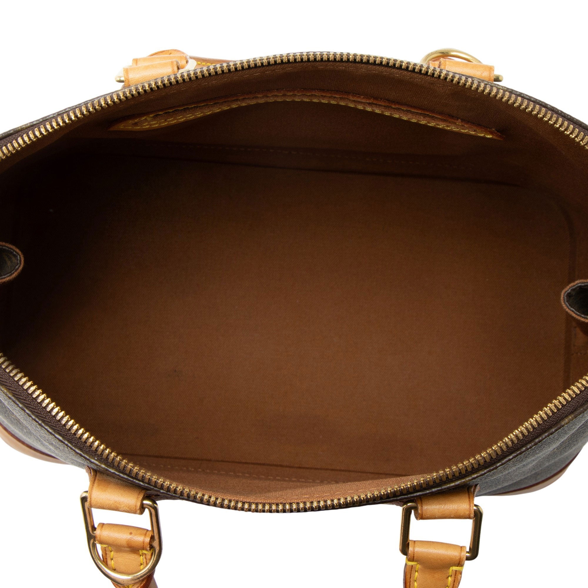 Louis Vuitton Vintage Monogram Canvas Alma PM Satchel