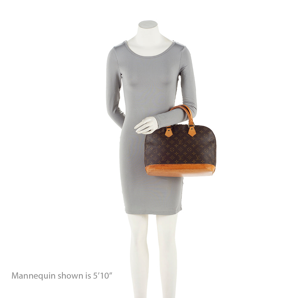 Louis Vuitton Vintage Monogram Canvas Alma PM Satchel