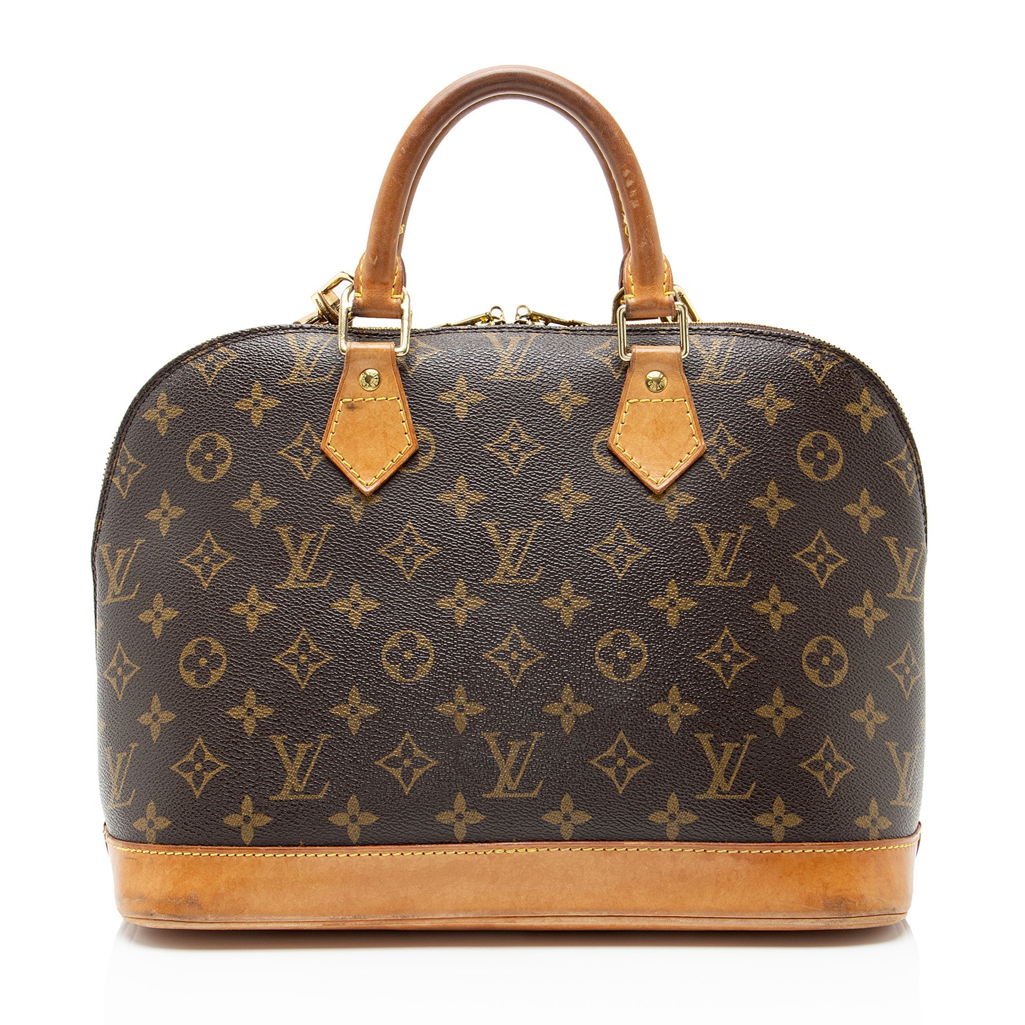 Louis Vuitton Vintage Monogram Canvas Alma PM Satchel