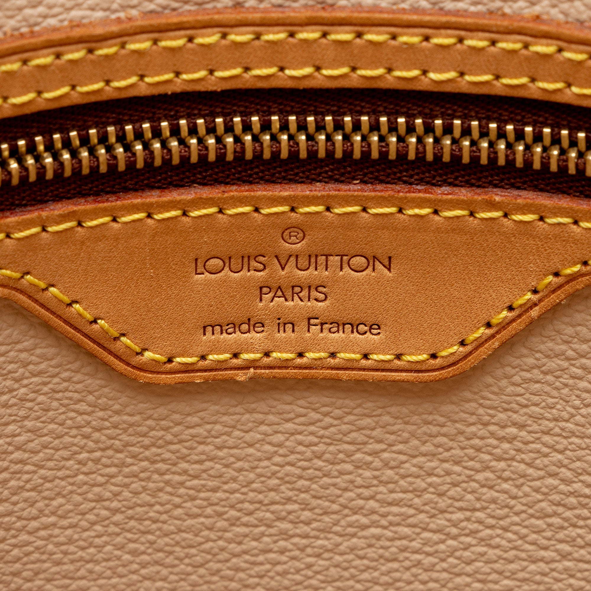 Louis Vuitton Vintage Monogram Canvas Bucket GM Tote