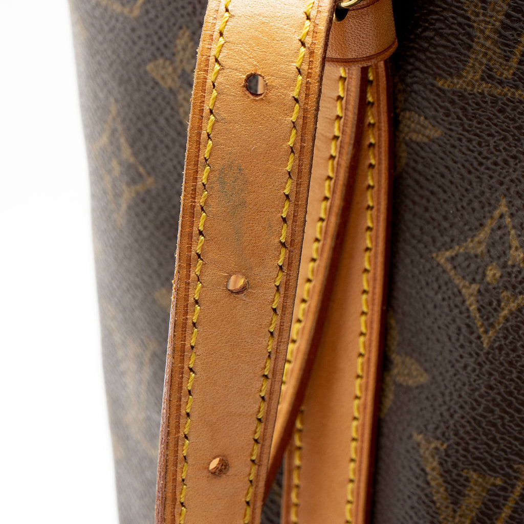 Louis Vuitton Vintage Monogram Canvas Bucket GM Tote