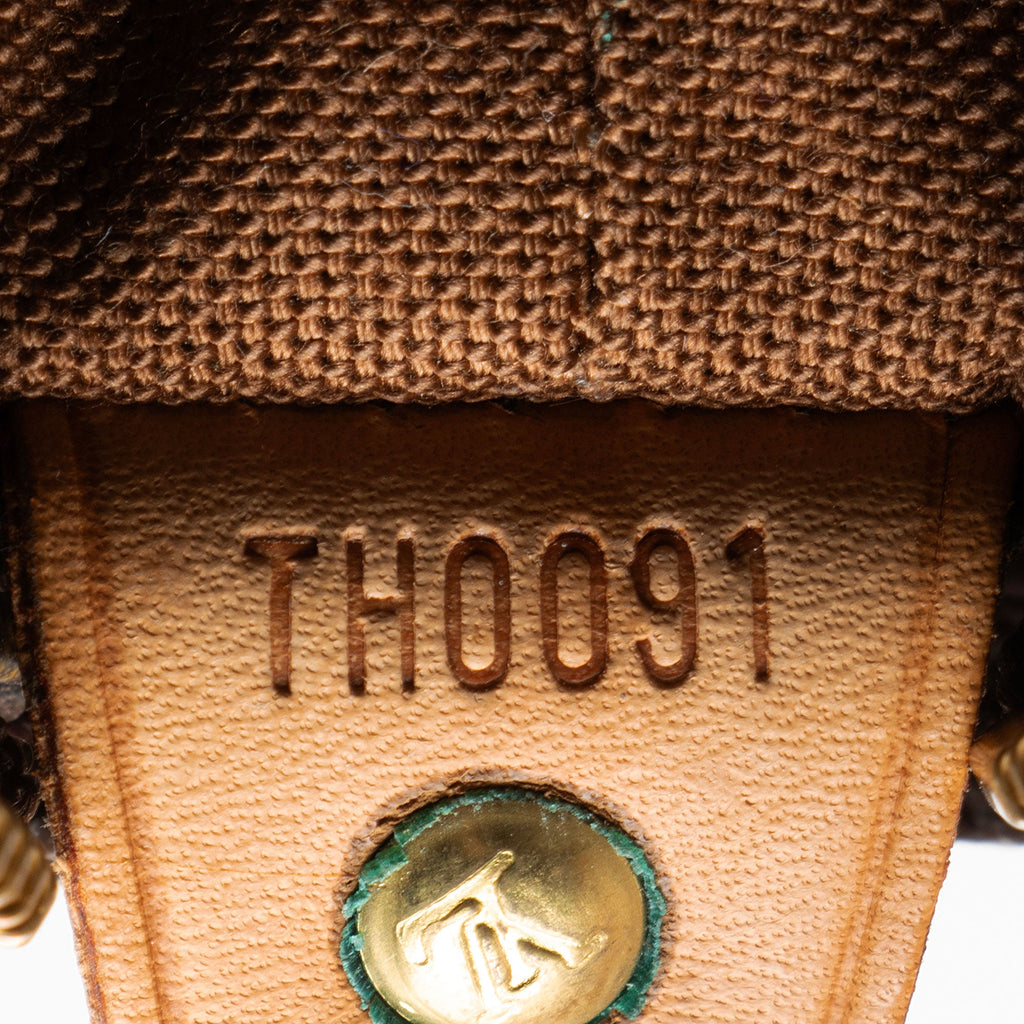 Louis Vuitton Vintage Monogram Canvas Cabas Mezzo Tote