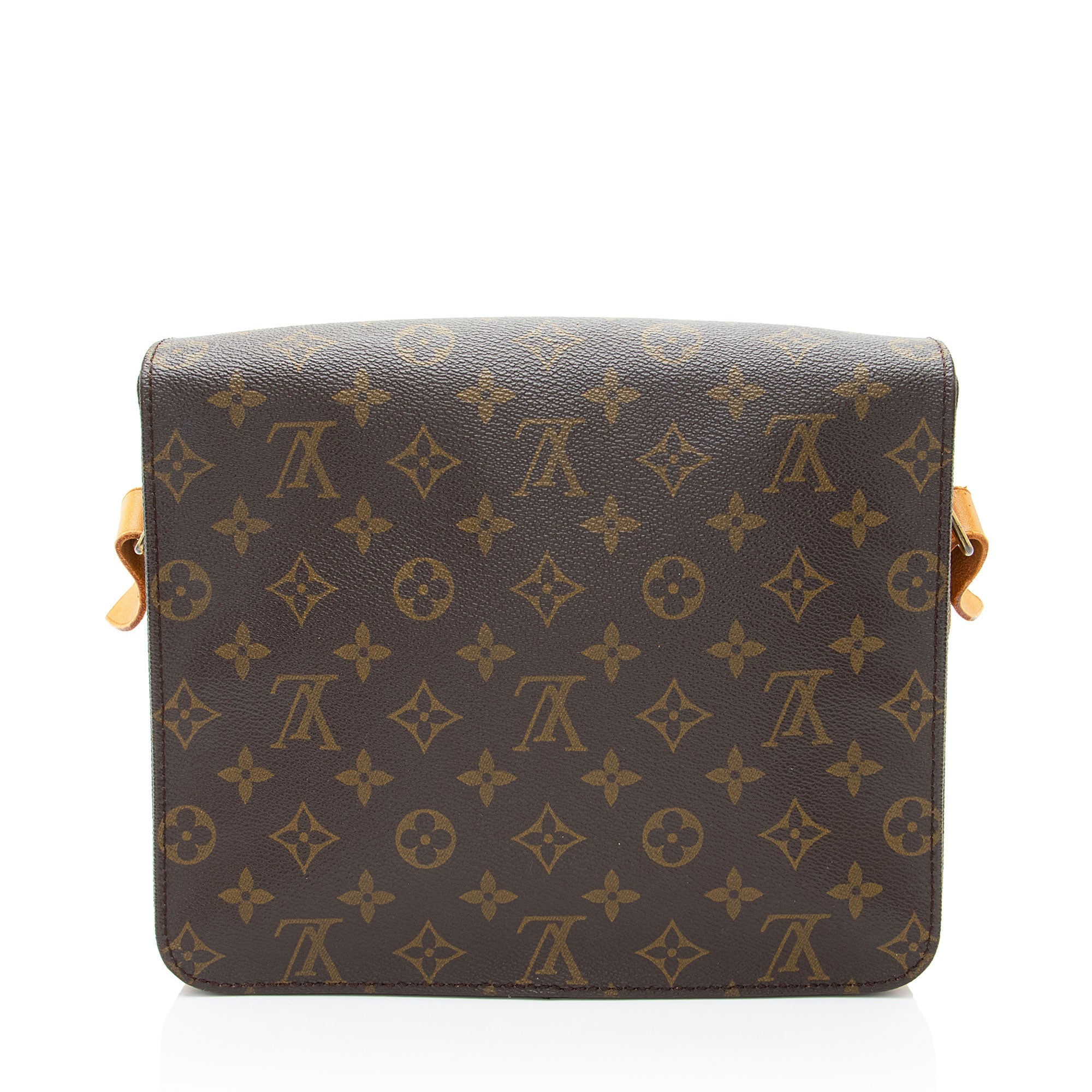 Louis Vuitton Vintage Monogram Canvas Cartouchiere GM Shoulder Bag