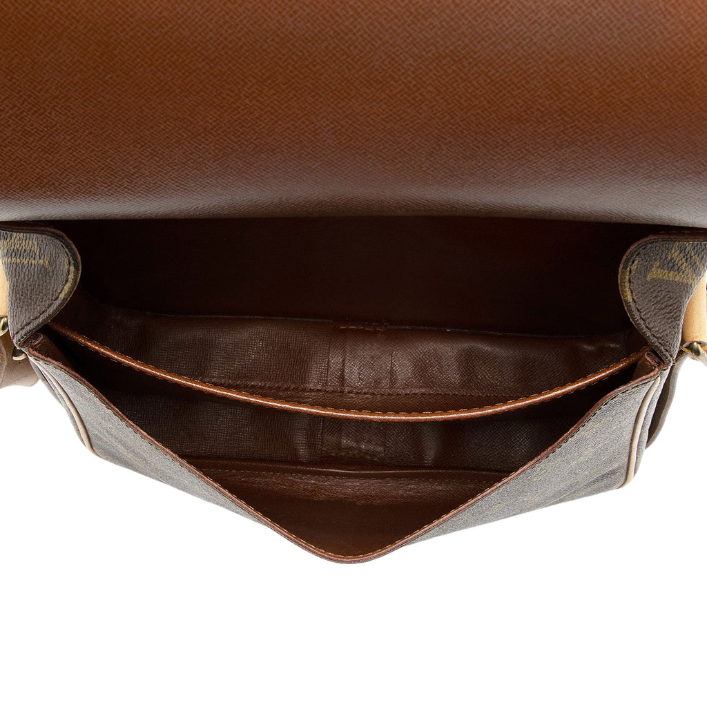 Louis Vuitton Vintage Monogram Canvas Cartouchiere GM Shoulder Bag