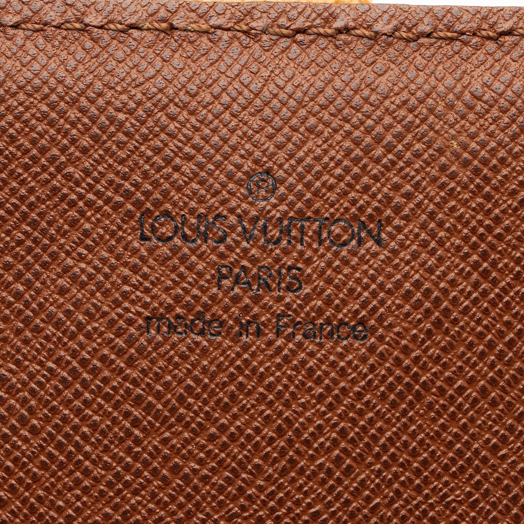 Louis Vuitton Vintage Monogram Canvas Cartouchiere GM Shoulder Bag