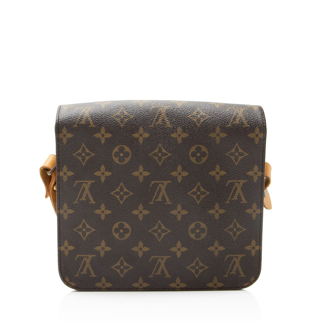 Louis Vuitton Vintage Monogram Canvas Cartouchiere MM Shoulder Bag