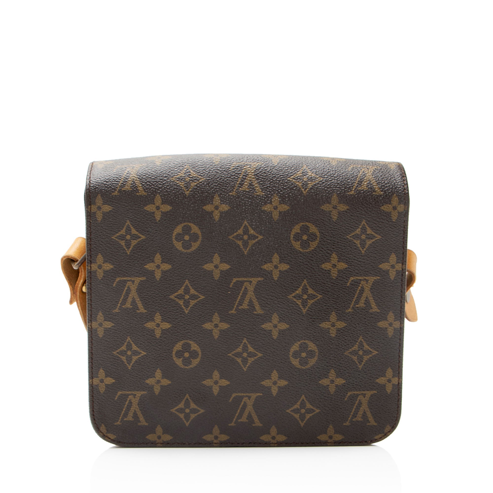 Louis Vuitton Vintage Monogram Canvas Cartouchiere MM Shoulder Bag