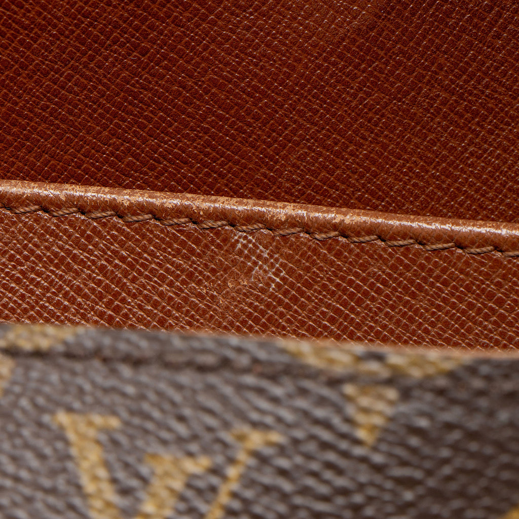 Louis Vuitton Vintage Monogram Canvas Cartouchiere MM Shoulder Bag