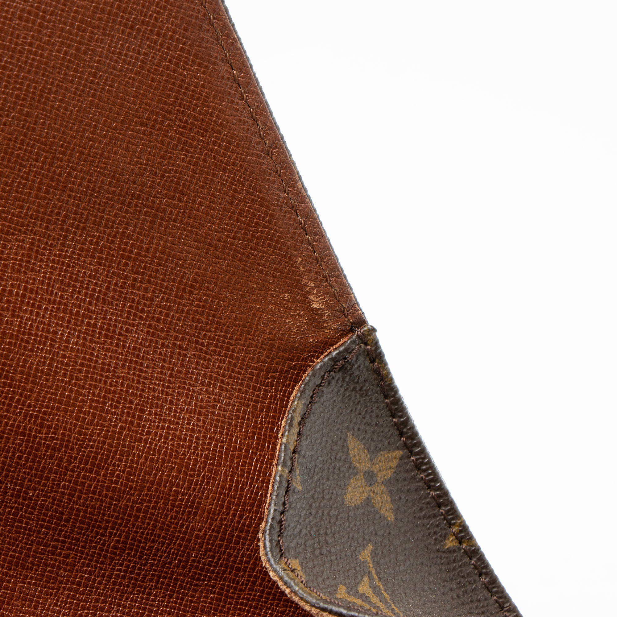Louis Vuitton Vintage Monogram Canvas Cartouchiere MM Shoulder Bag