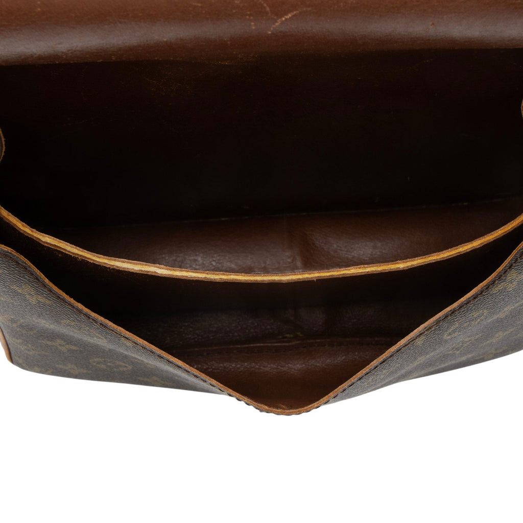 Louis Vuitton Vintage Monogram Canvas Cartouchiere XL Shoulder Bag