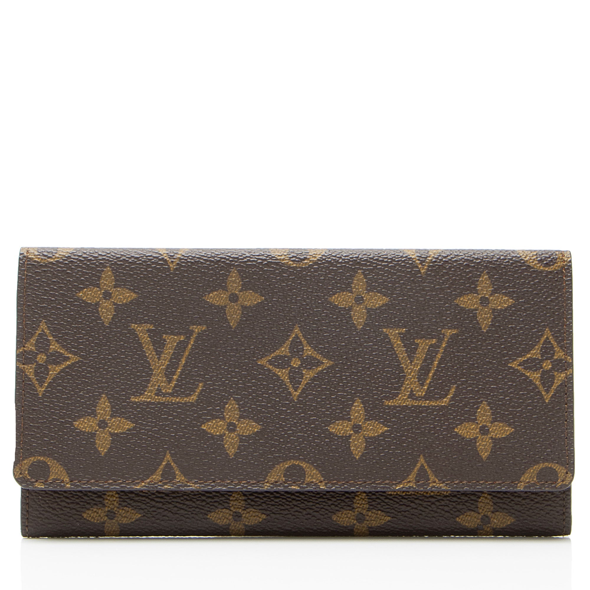 Louis Vuitton Vintage Monogram Canvas Checkbook Wallet