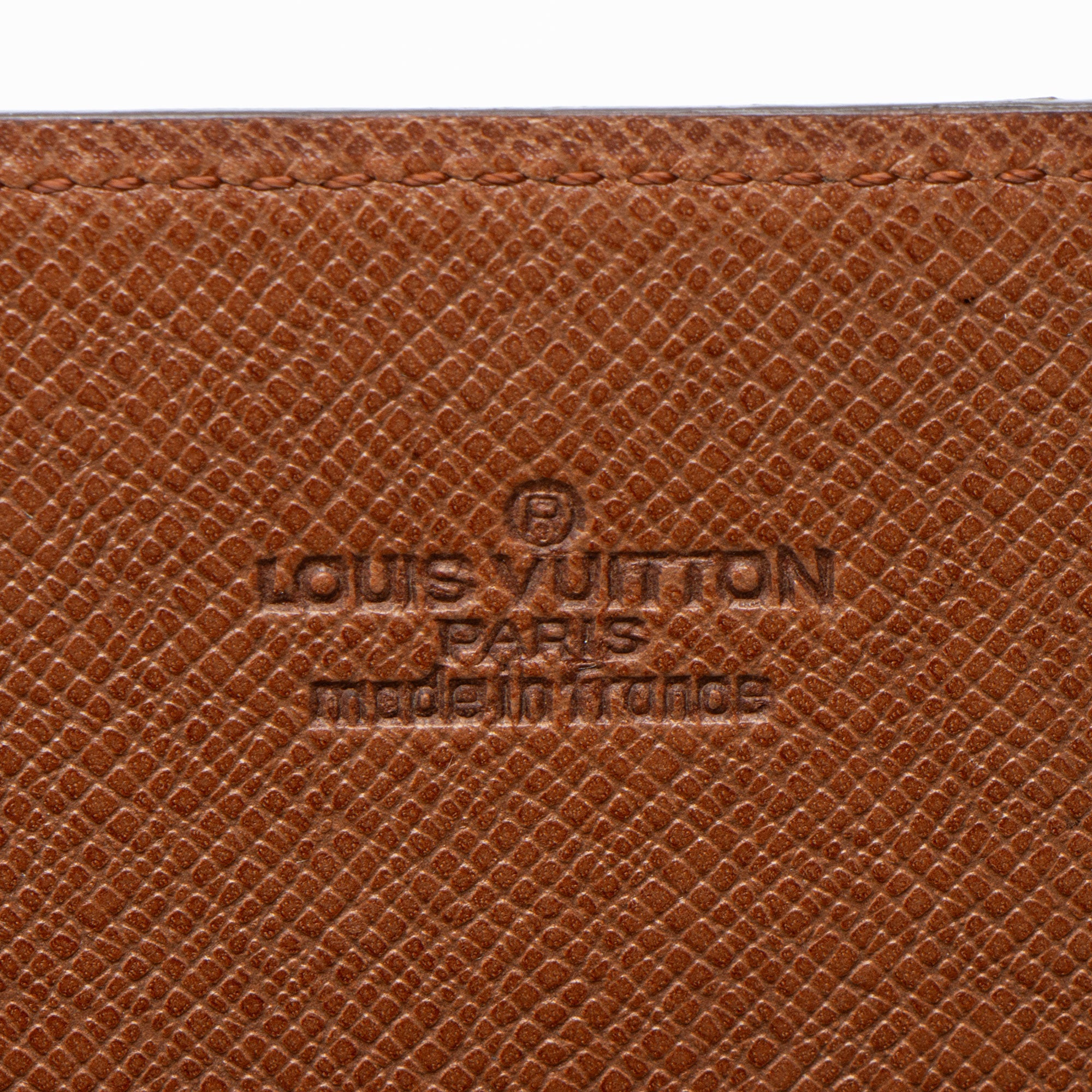 Louis Vuitton Vintage Monogram Canvas Checkbook Wallet