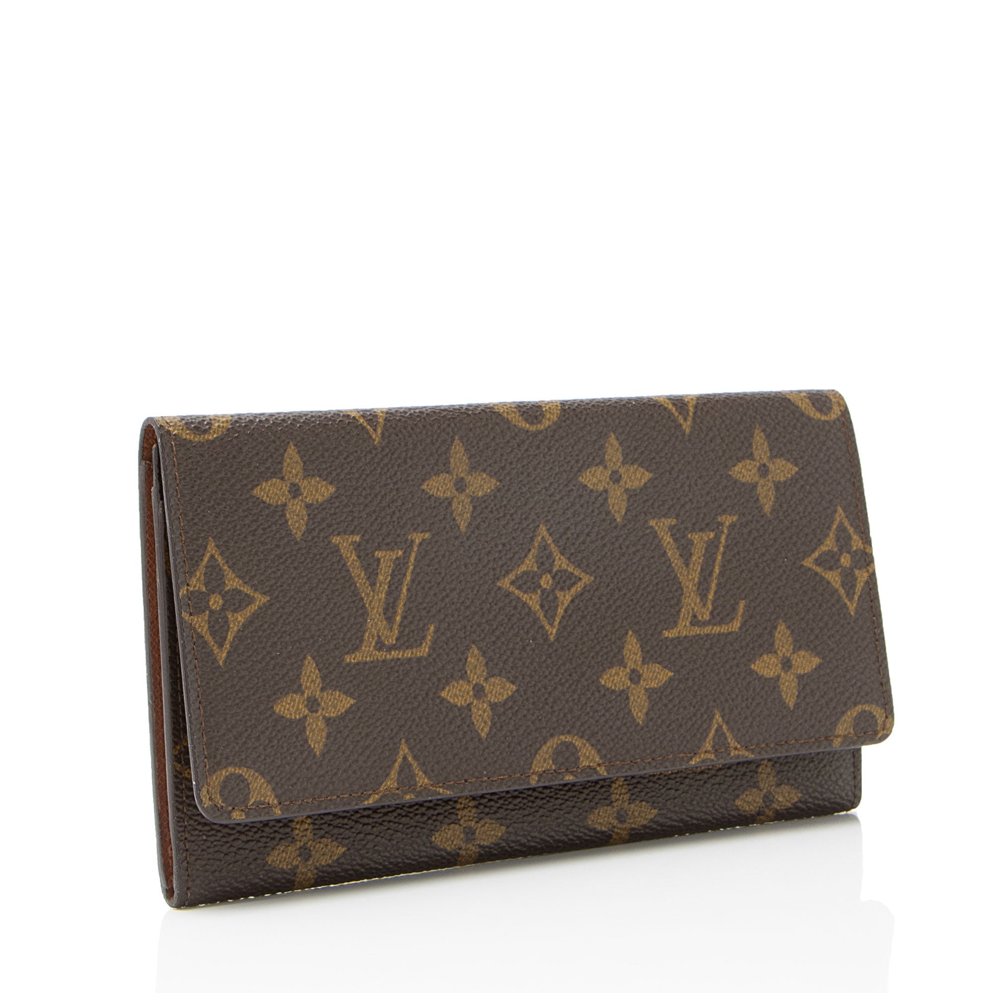 Louis Vuitton Vintage Monogram Canvas Checkbook Wallet