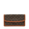 Louis Vuitton Vintage Monogram Canvas Dame 29 Clutch