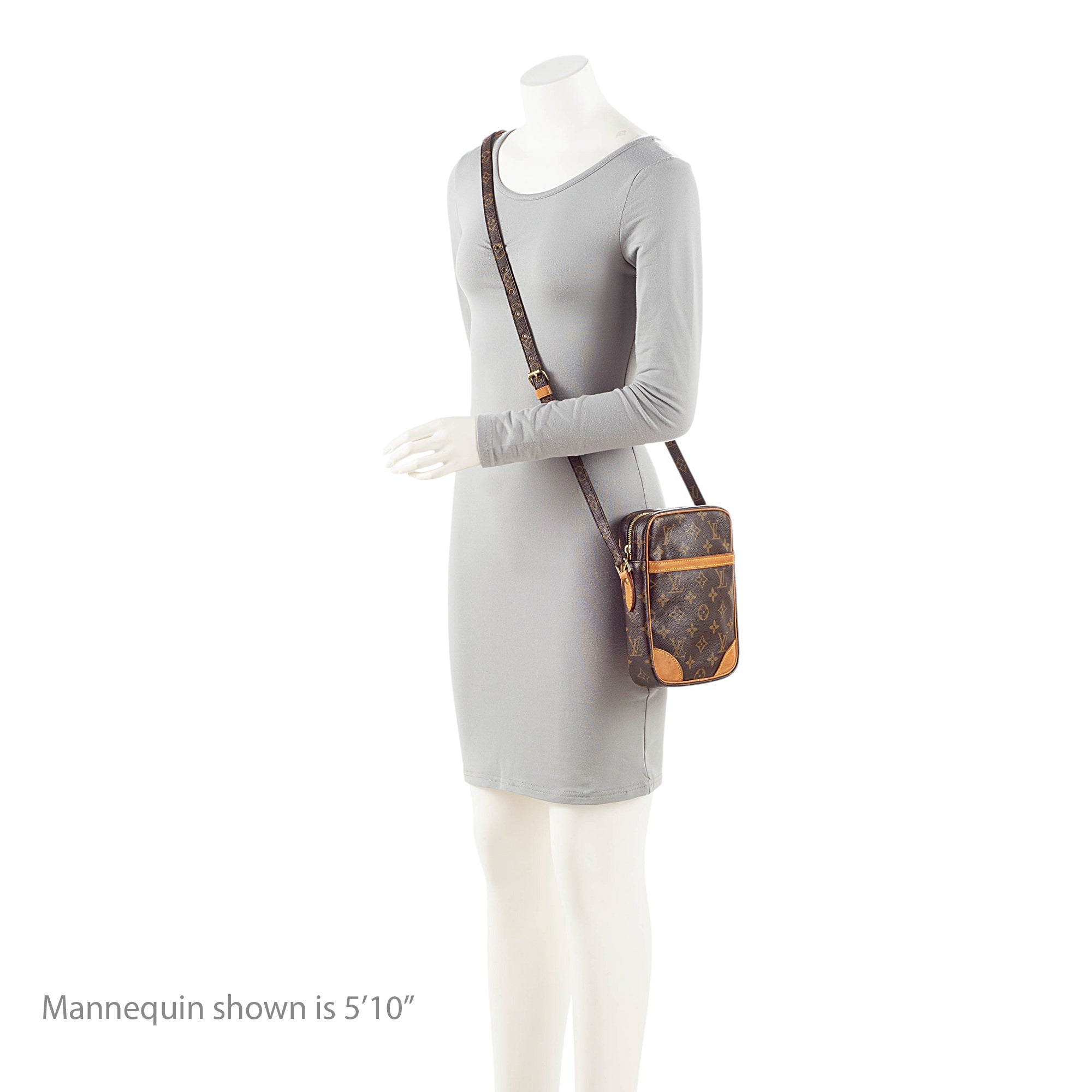 Louis Vuitton Vintage Monogram Canvas Danube Shoulder Bag