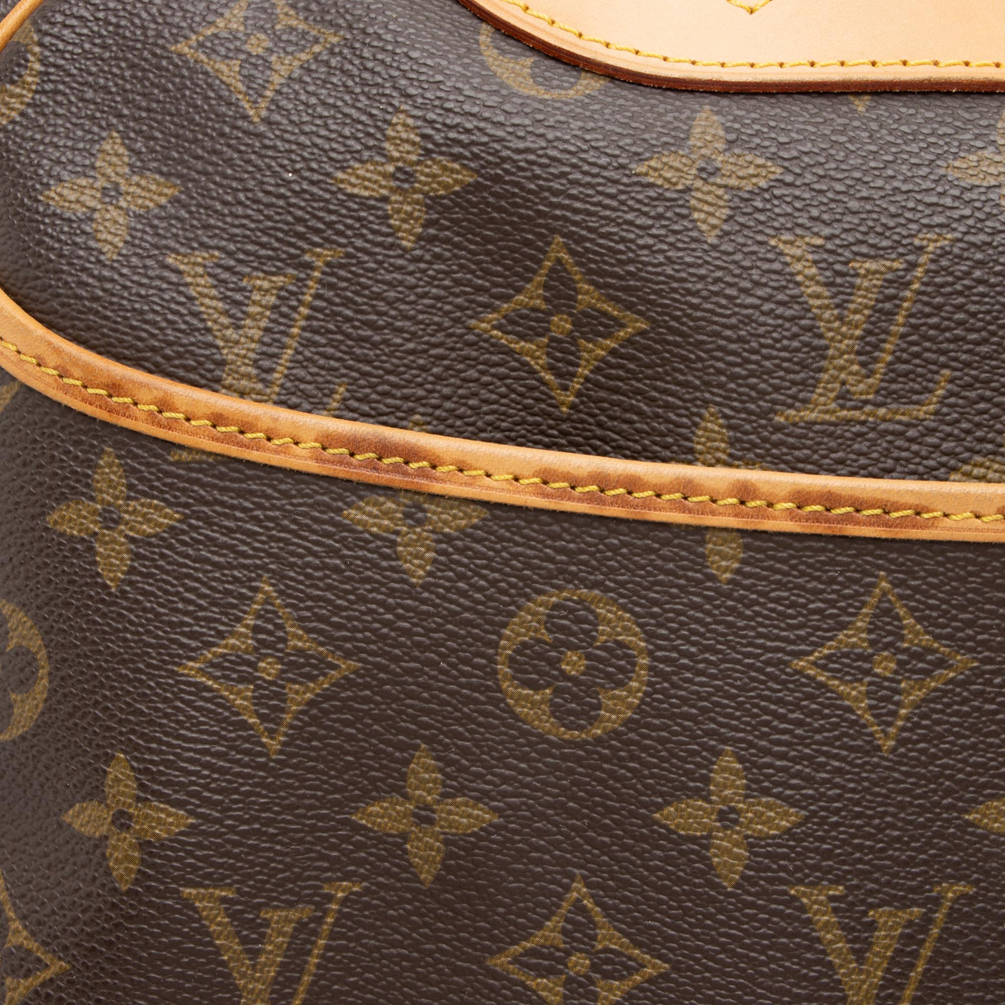 Louis Vuitton Vintage Monogram Canvas Deauville Satchel (SHF-DJEJ8X)