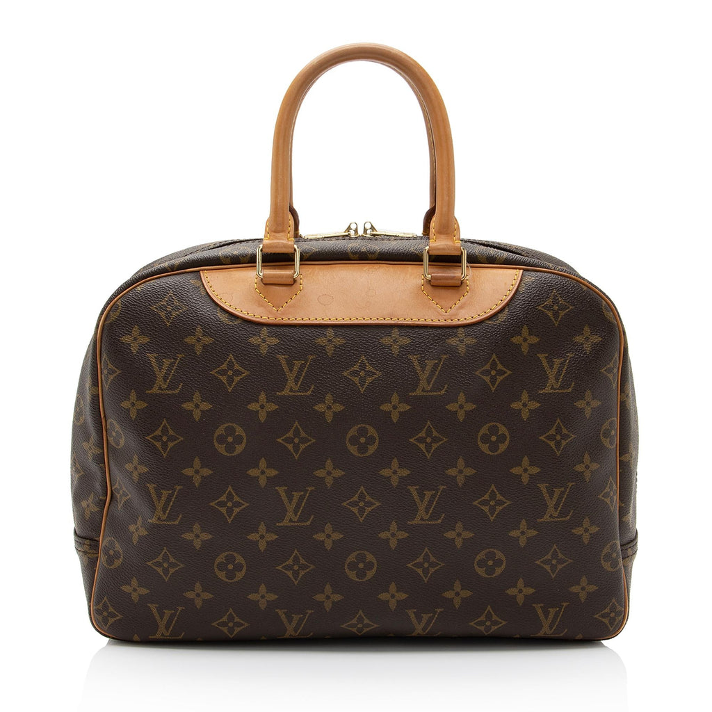 Louis Vuitton Vintage Monogram Canvas Deauville Satchel (SHF-U9qm82)
