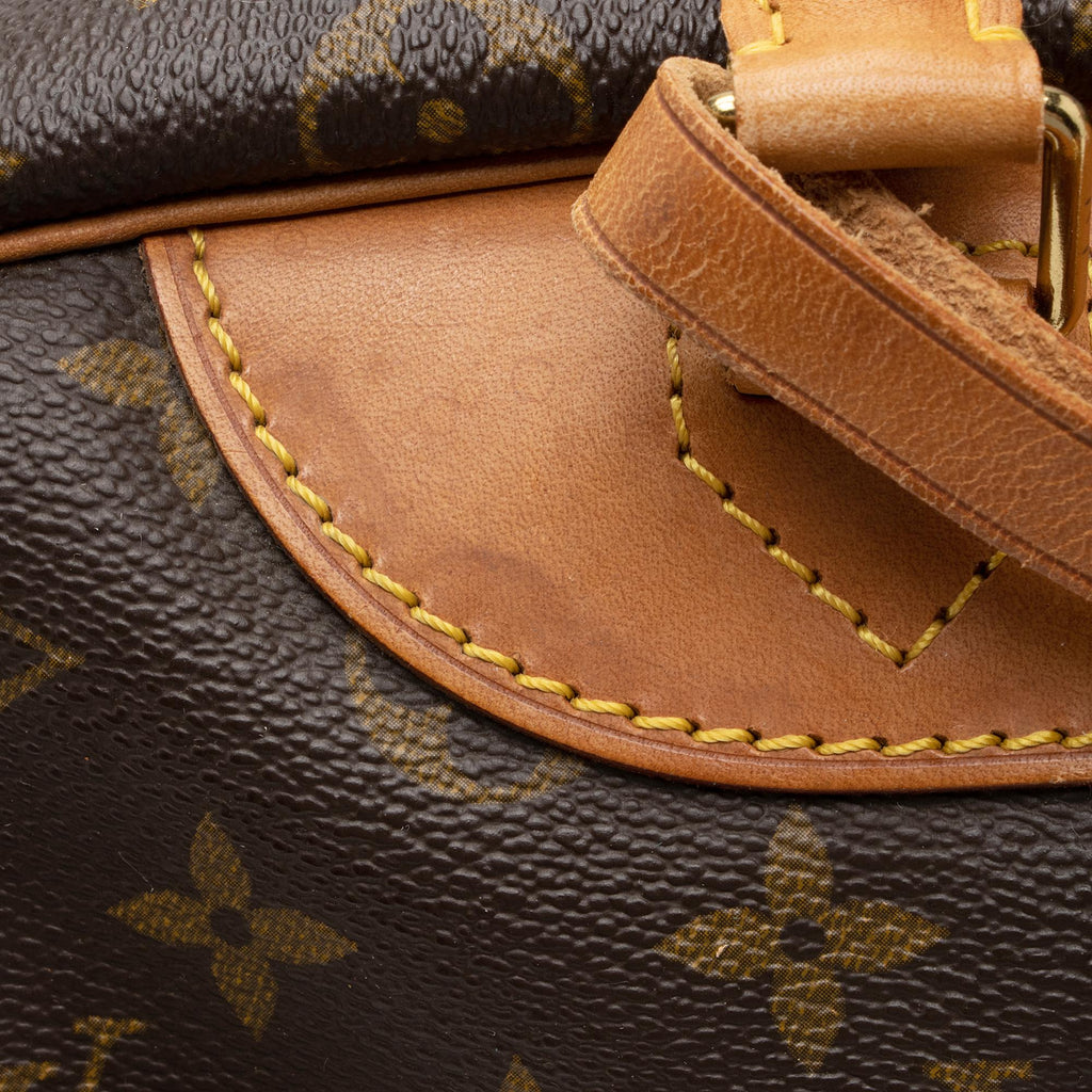 Louis Vuitton Vintage Monogram Canvas Deauville Satchel (SHF-U9qm82)