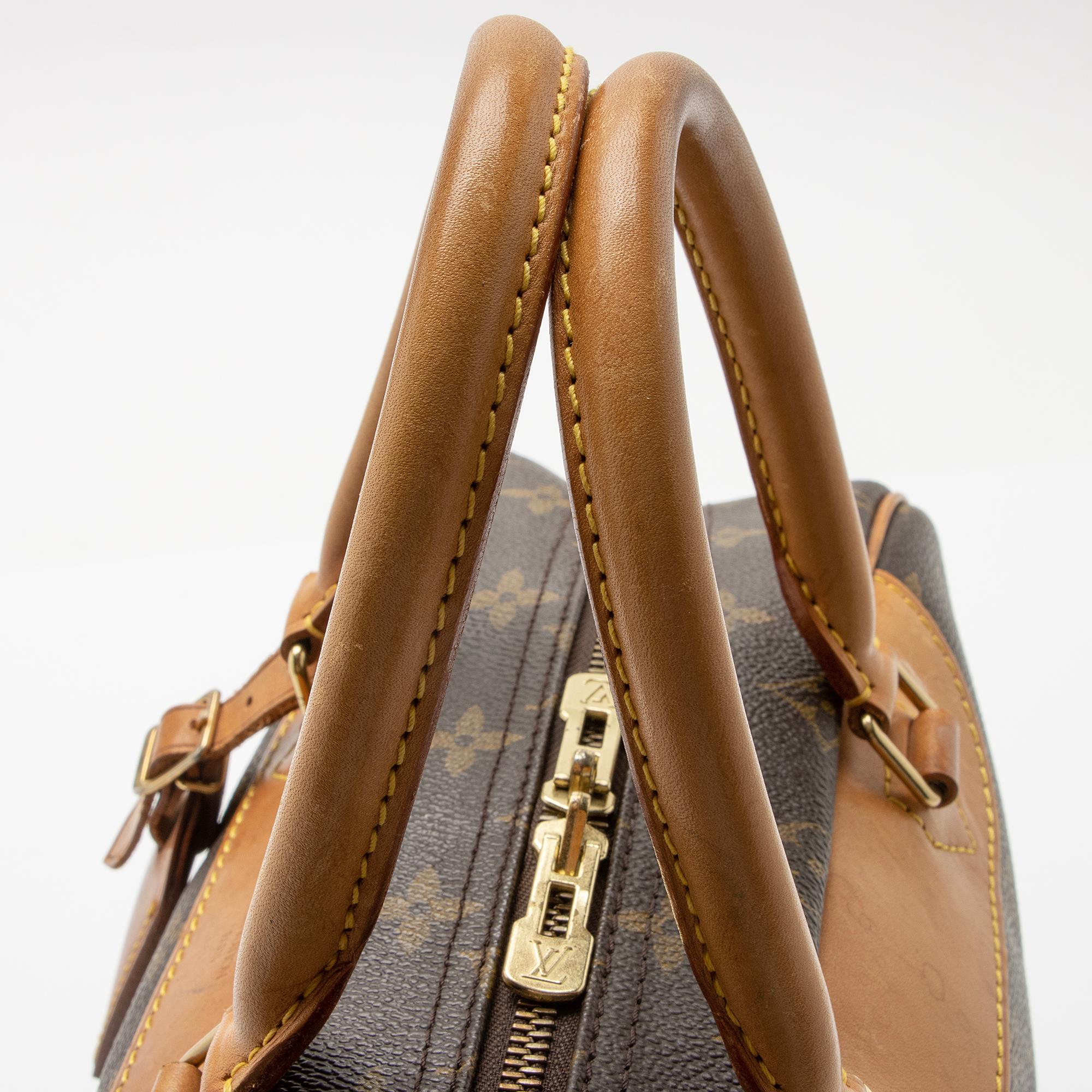 Louis Vuitton Vintage Monogram Canvas Deauville Satchel (SHF-U9qm82)