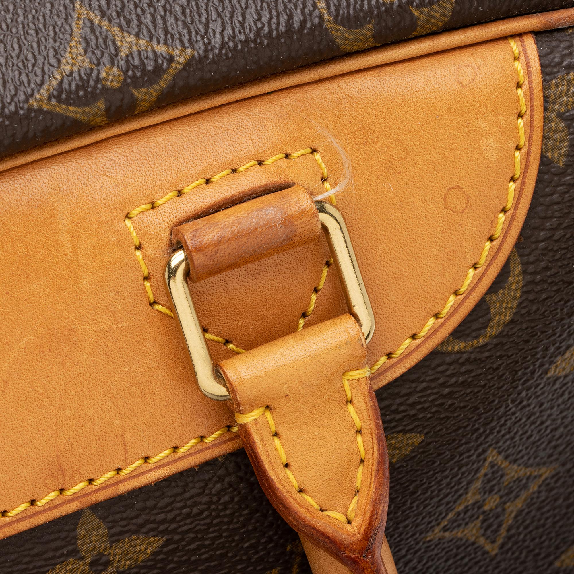 Louis Vuitton Vintage Monogram Canvas Deauville Satchel (SHF-U9qm82)