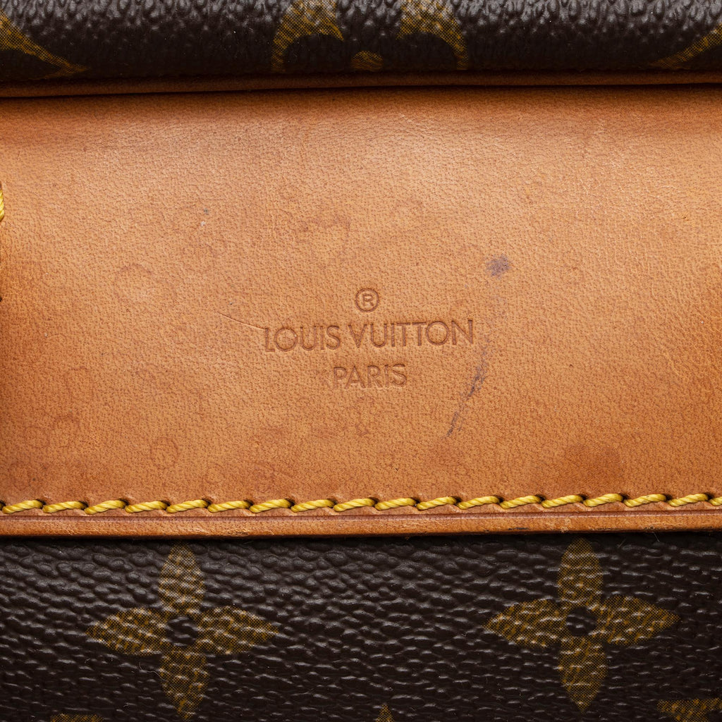 Louis Vuitton Vintage Monogram Canvas Deauville Satchel (SHF-U9qm82)