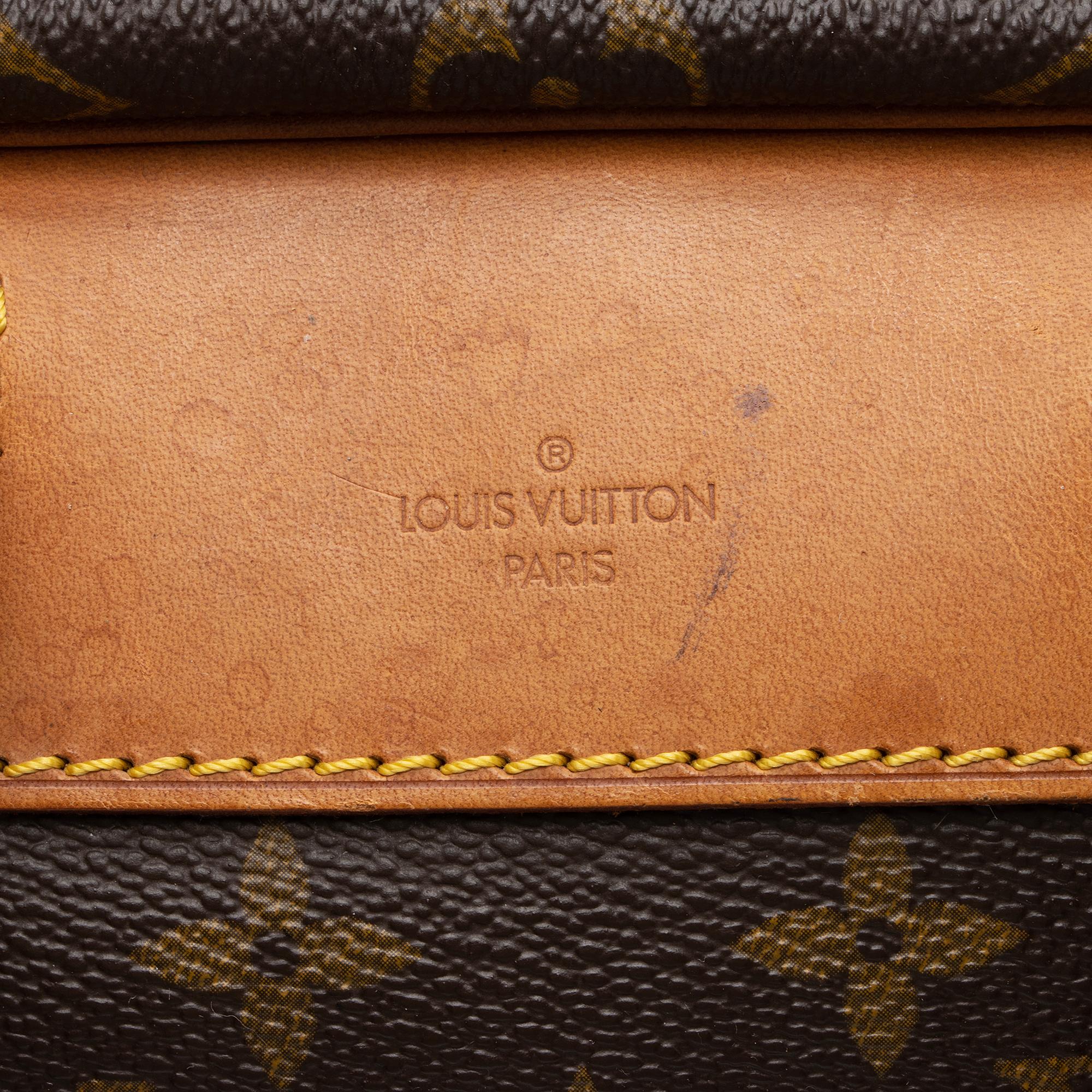 Louis Vuitton Vintage Monogram Canvas Deauville Satchel (SHF-U9qm82)