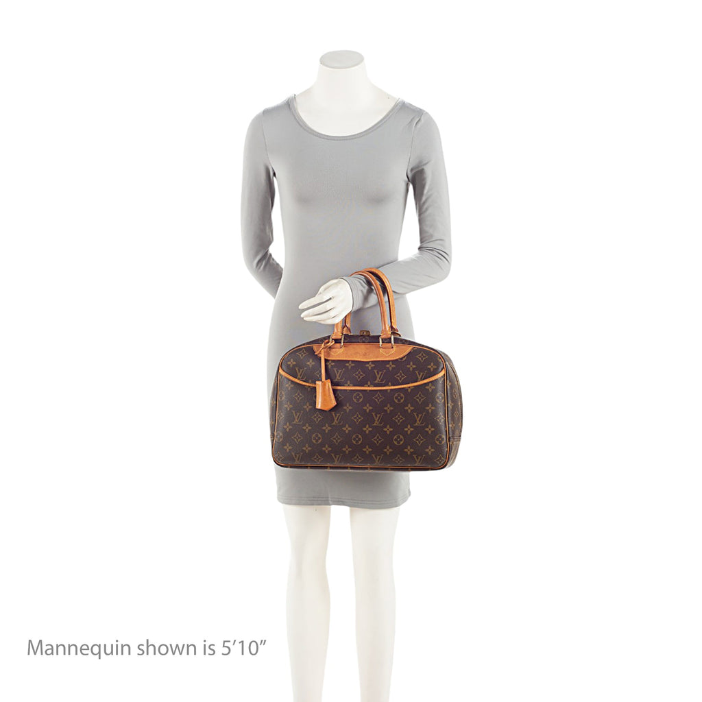 Louis Vuitton Vintage Monogram Canvas Deauville Satchel (SHF-YMAtwb)