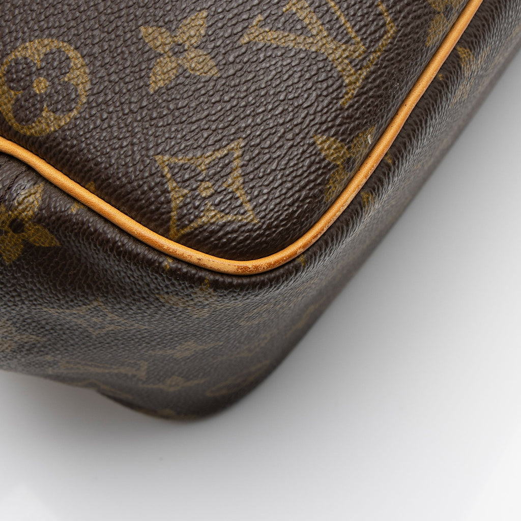 Louis Vuitton Vintage Monogram Canvas Deauville Satchel (SHF-HqTgh0)