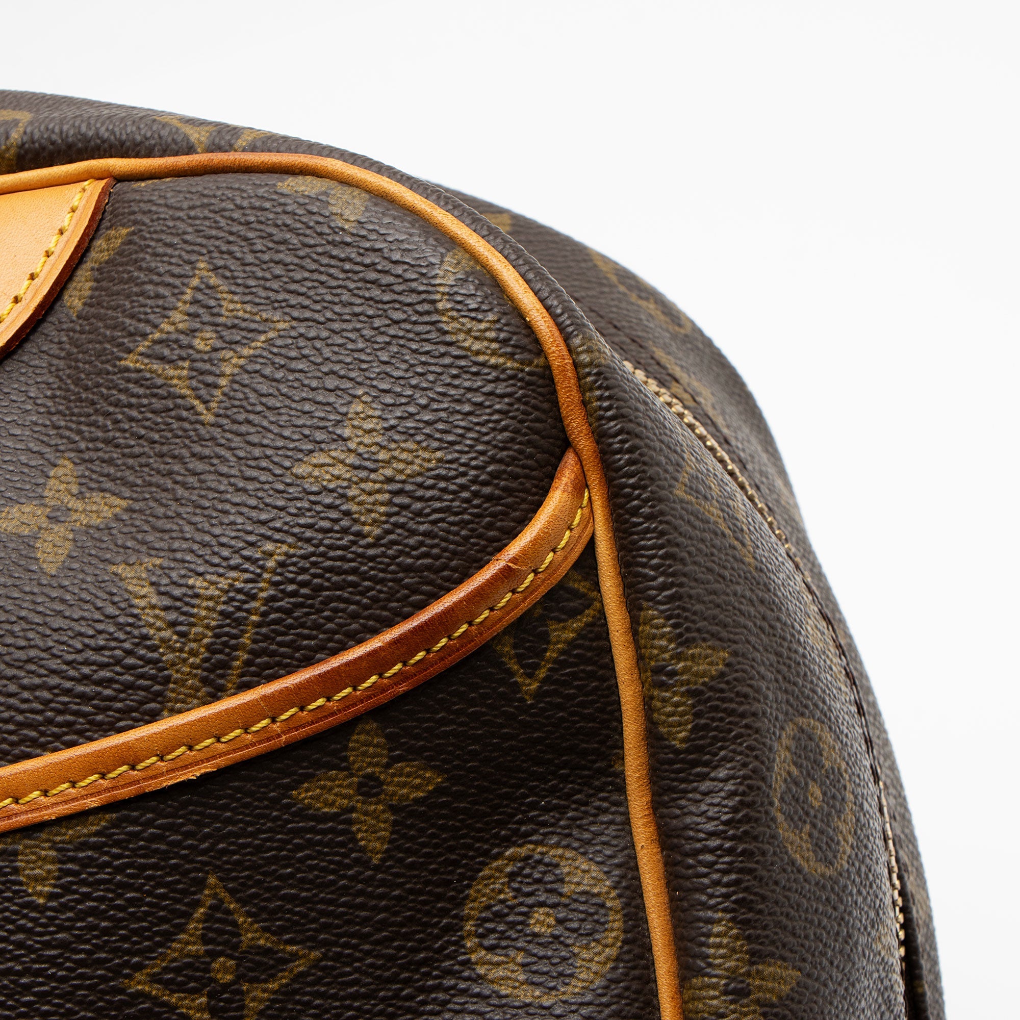 Louis Vuitton Vintage Monogram Canvas Deauville Satchel (SHF-HqTgh0)
