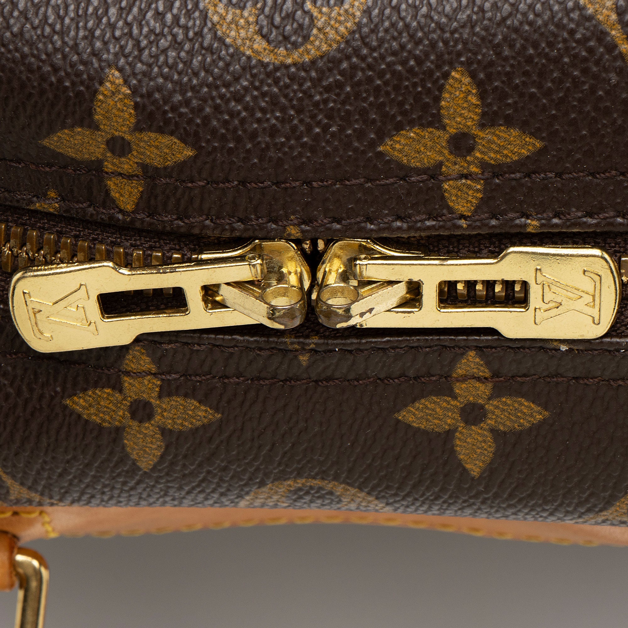 Louis Vuitton Vintage Monogram Canvas Deauville Satchel