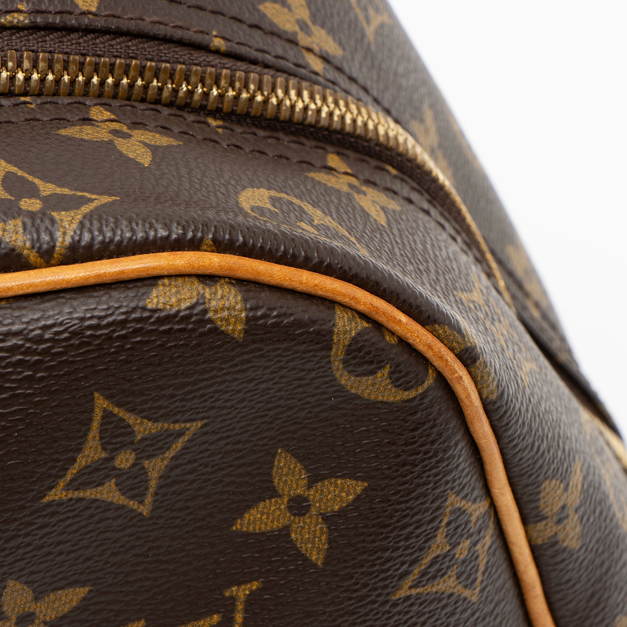 Louis Vuitton Vintage Monogram Canvas Deauville Satchel