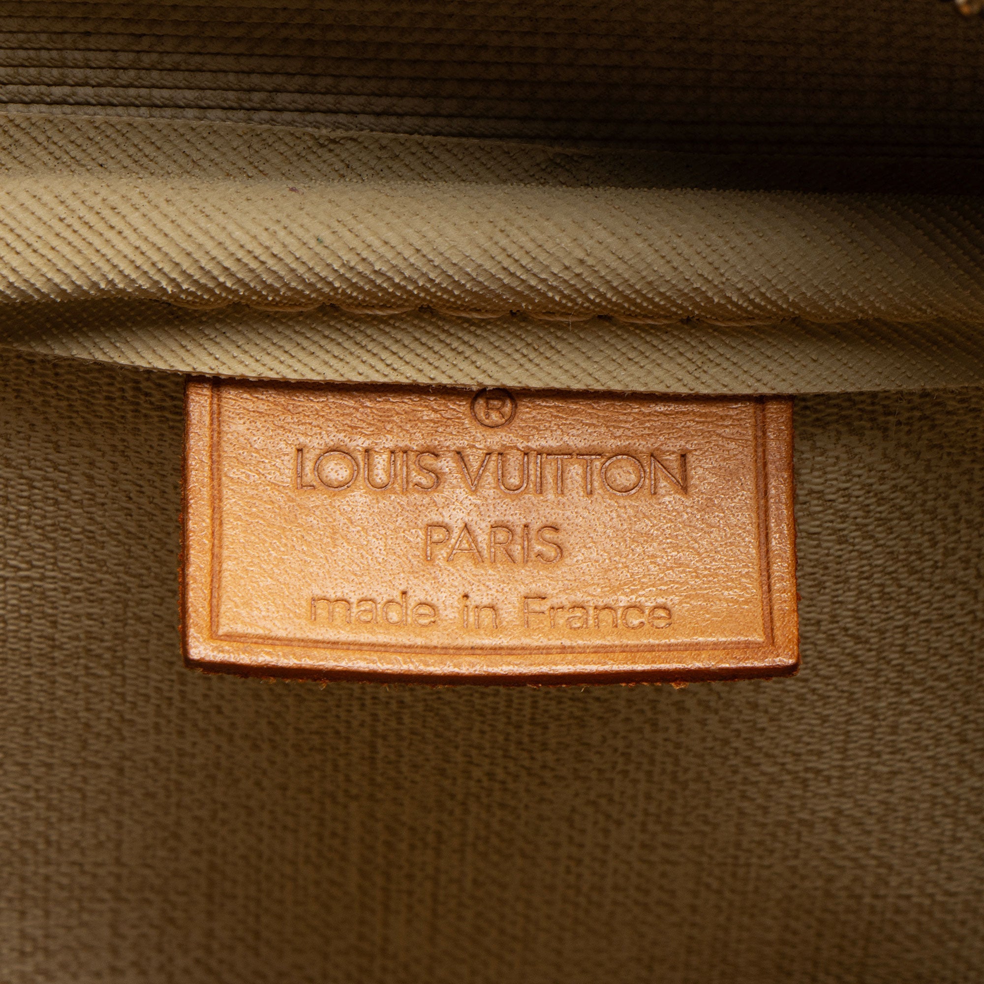 Louis Vuitton Vintage Monogram Canvas Deauville Satchel