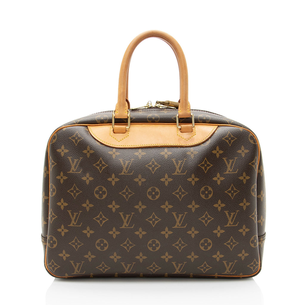 Louis Vuitton Vintage Monogram Canvas Deauville Satchel