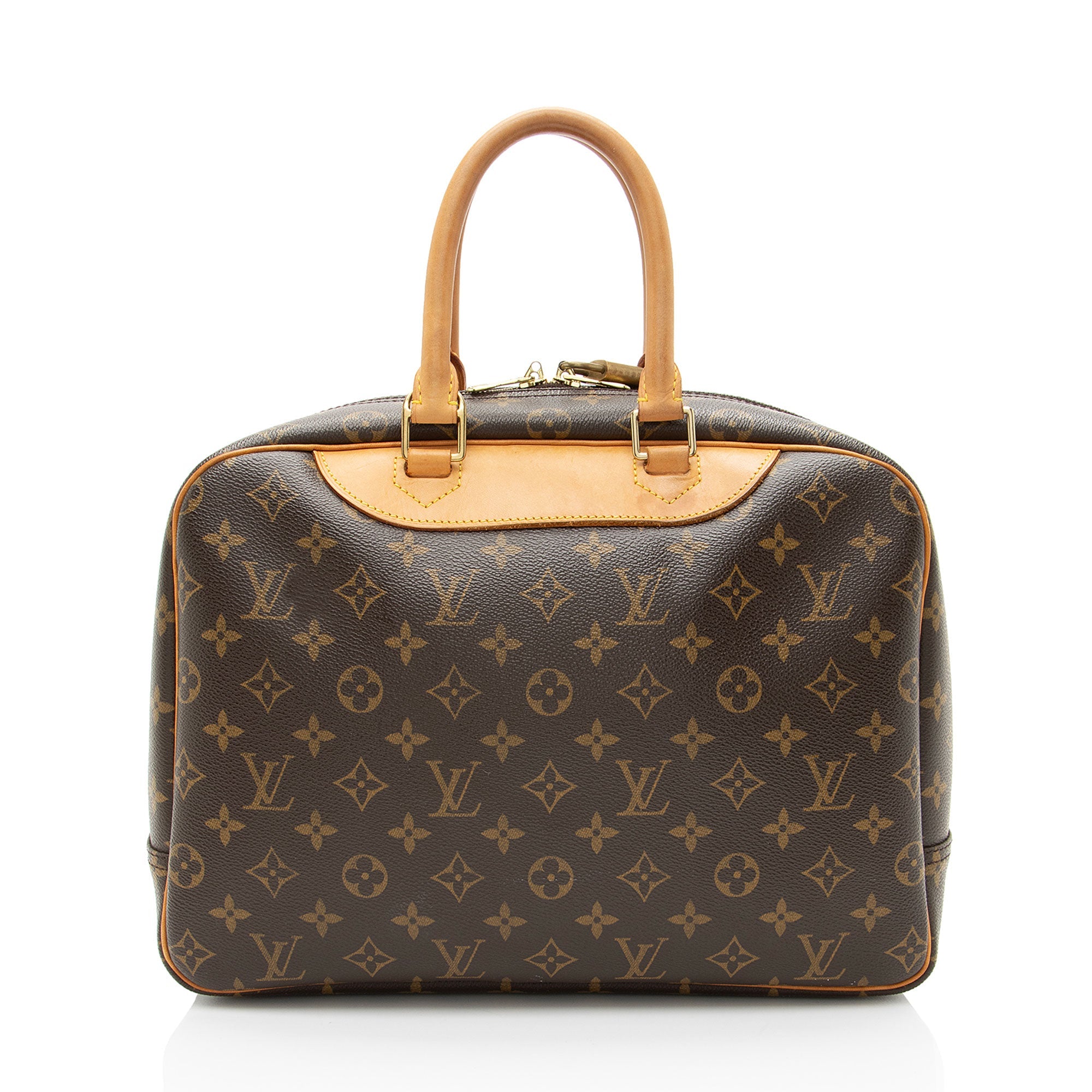 Louis Vuitton Vintage Monogram Canvas Deauville Satchel