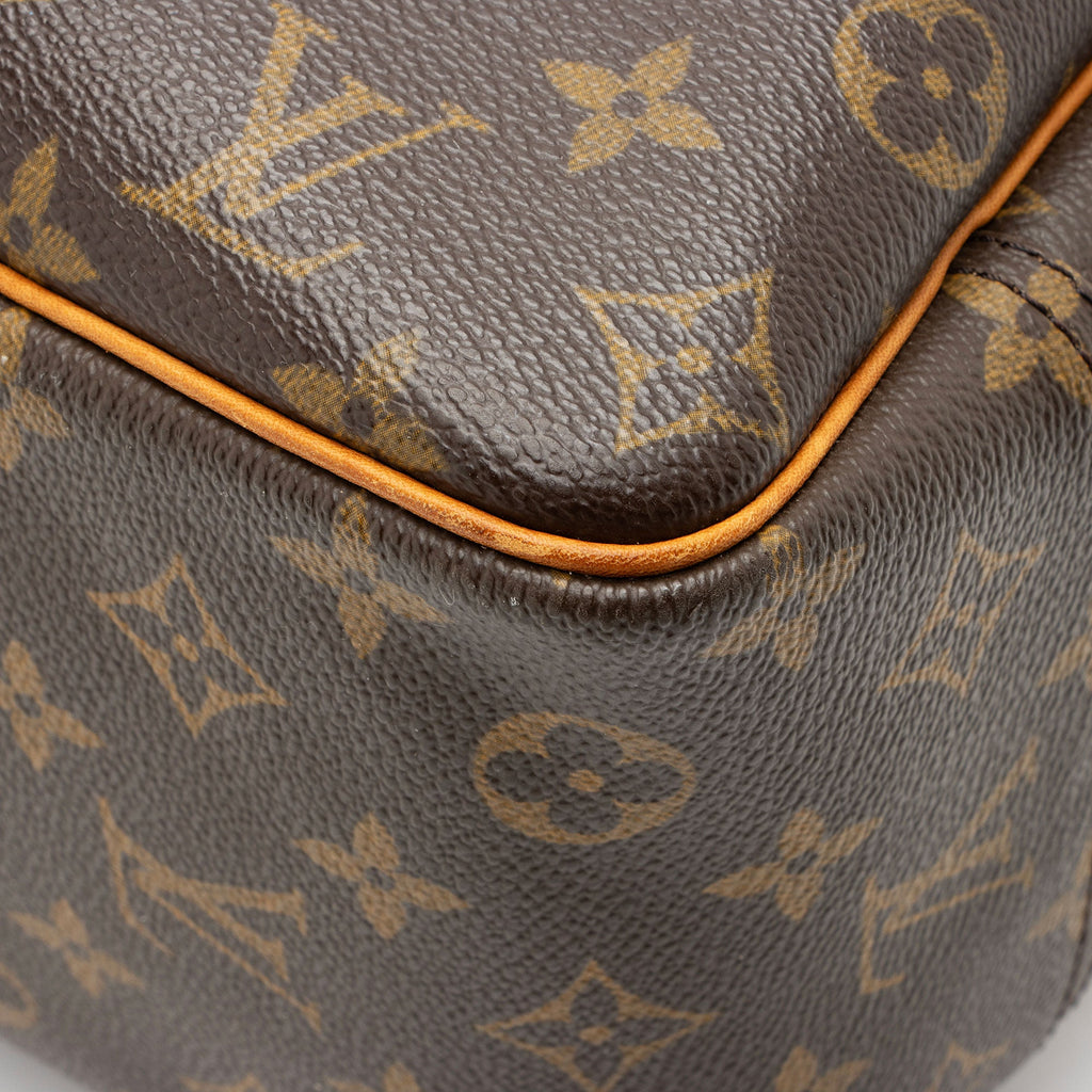 Louis Vuitton Vintage Monogram Canvas Deauville Satchel